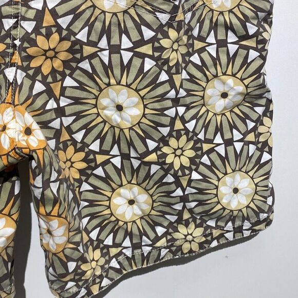 Tommy Hilfiger Men's Multicolor Floral Drawstring Mesh Lined Swim Trunk Large - Picture 8 of 12